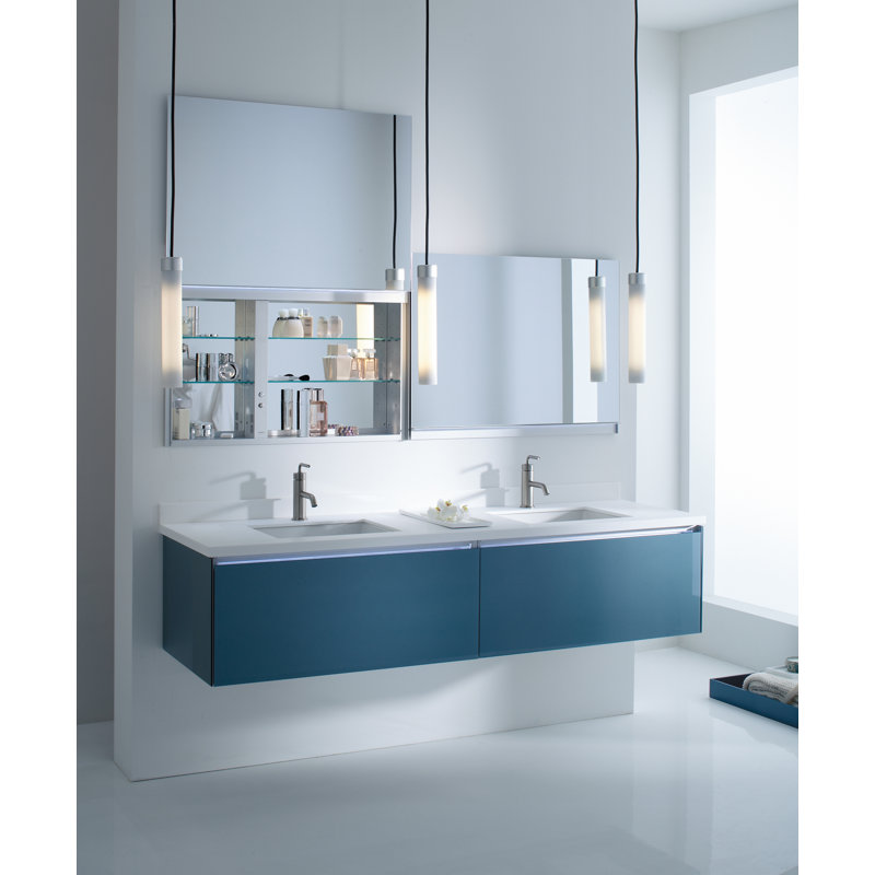 Robern Uplift Series Recessed Or Surface Mount Frameless Medicine