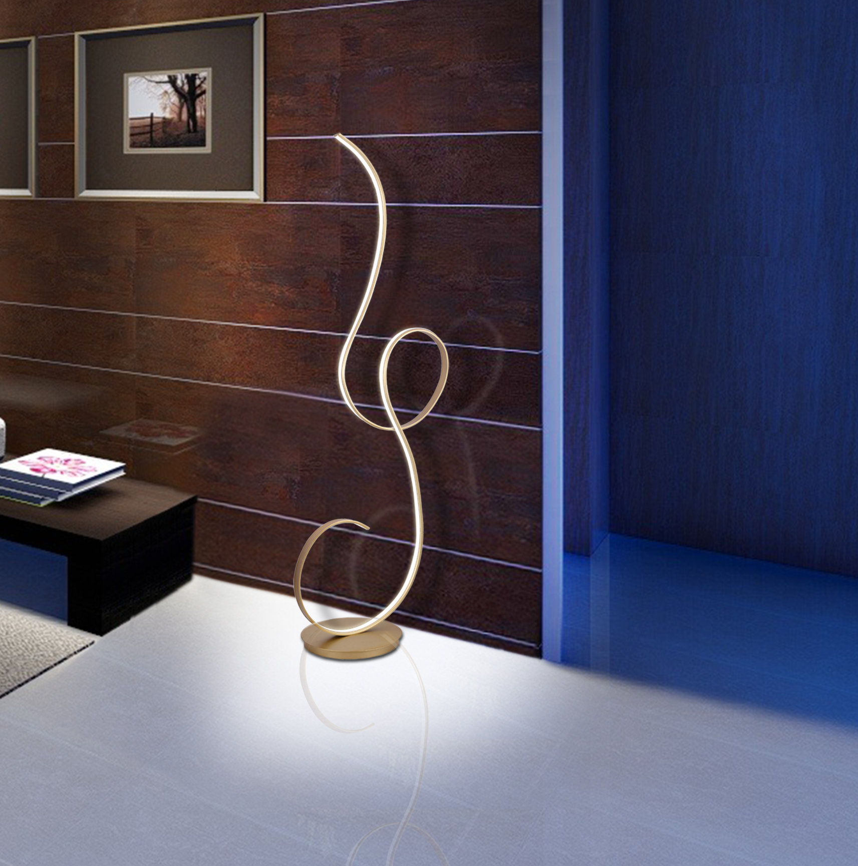Orren Ellis Beetham 63 Led Floor Lamp Wayfair Orren Ellis Beetham 63 Led Floor Lamp