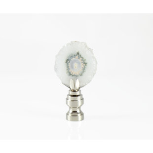 Set of 2 Grey 4.5/"L x 4.5/"W x 17/"H 5.5/"L x 5.5/"W x 1 Vintage Tabletop Finials