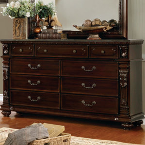 Kelly Traditional 9 Drawer Dresser by ..