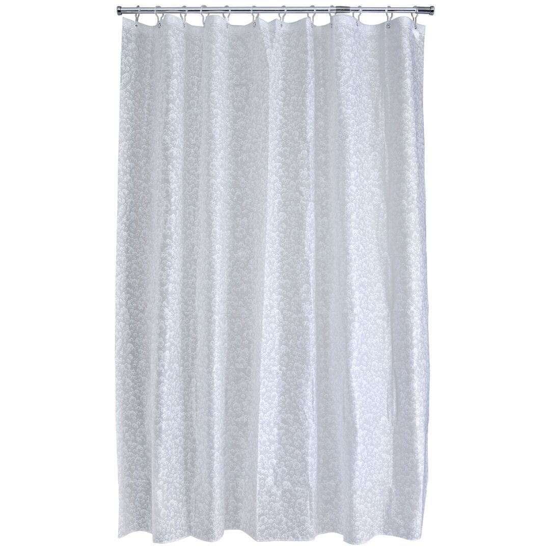 Shower Curtain gray,white