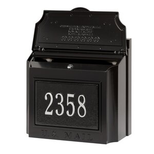 Locking Wall Mounted Mailbox