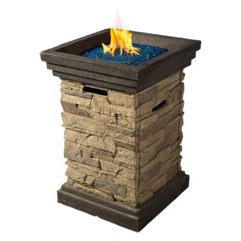 Margo Garden Products Stone Propane Outdoor Fireplace Wayfair