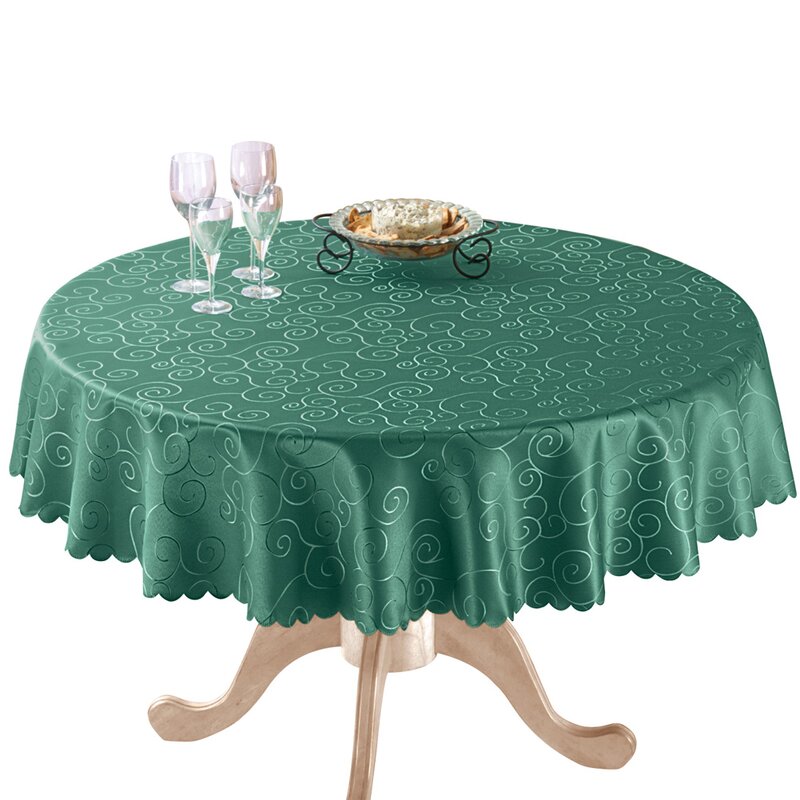 House of Hampton® Taraval Round Tablecloth & Reviews | Wayfair