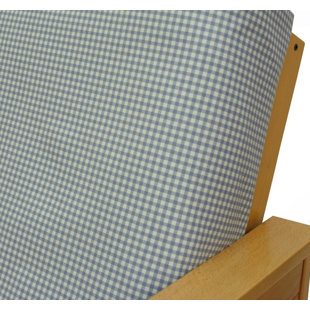 Dunsford Check Box Cushion Futon Slipcover by Easy Fit Cheap
