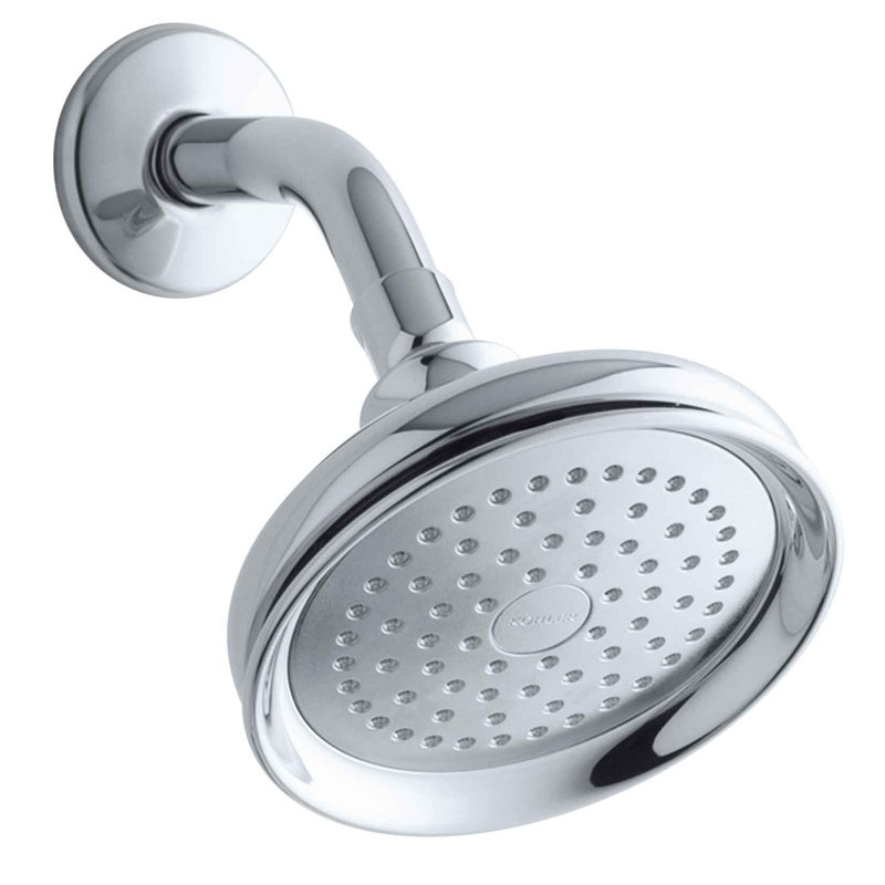 K 12008 Ak Cp 2bz Kohler Fairfax 2 5 Gpm Single Function Wall Mount Fairfax 2 5 Gpm Single Function Wall Mount Shower Head With Katalyst Air Induction