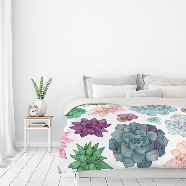 succulent crib bedding