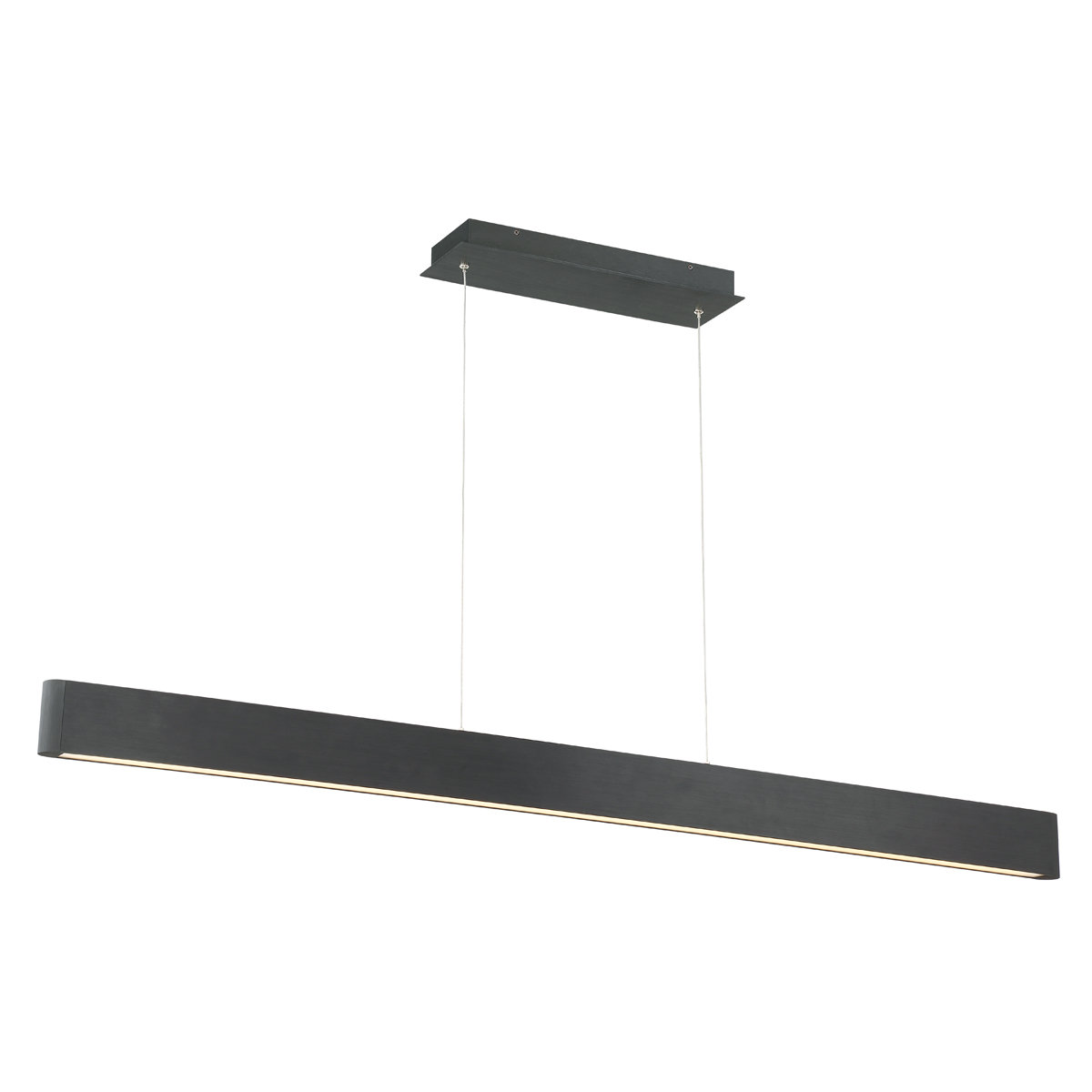 Orren Ellis Logemann 1 Light Kitchen Island Linear Led Pendant Reviews Wayfair