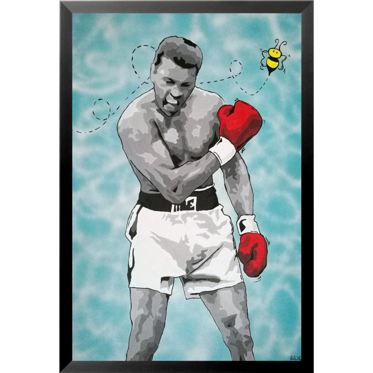Buy Art For Less Muhammad Ali Boxing Legend Float Like A Butterfly Sting Like A Bee Picture Frame Graphic Art Wayfair Buy Art For Less Muhammad Ali Boxing Legend Float Like A Butterfly Sting Like A Bee Picture Frame Graphic Art Wayfair