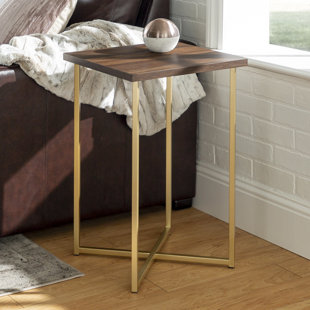 Seguin Square End Table by Orren Ellis Fresh