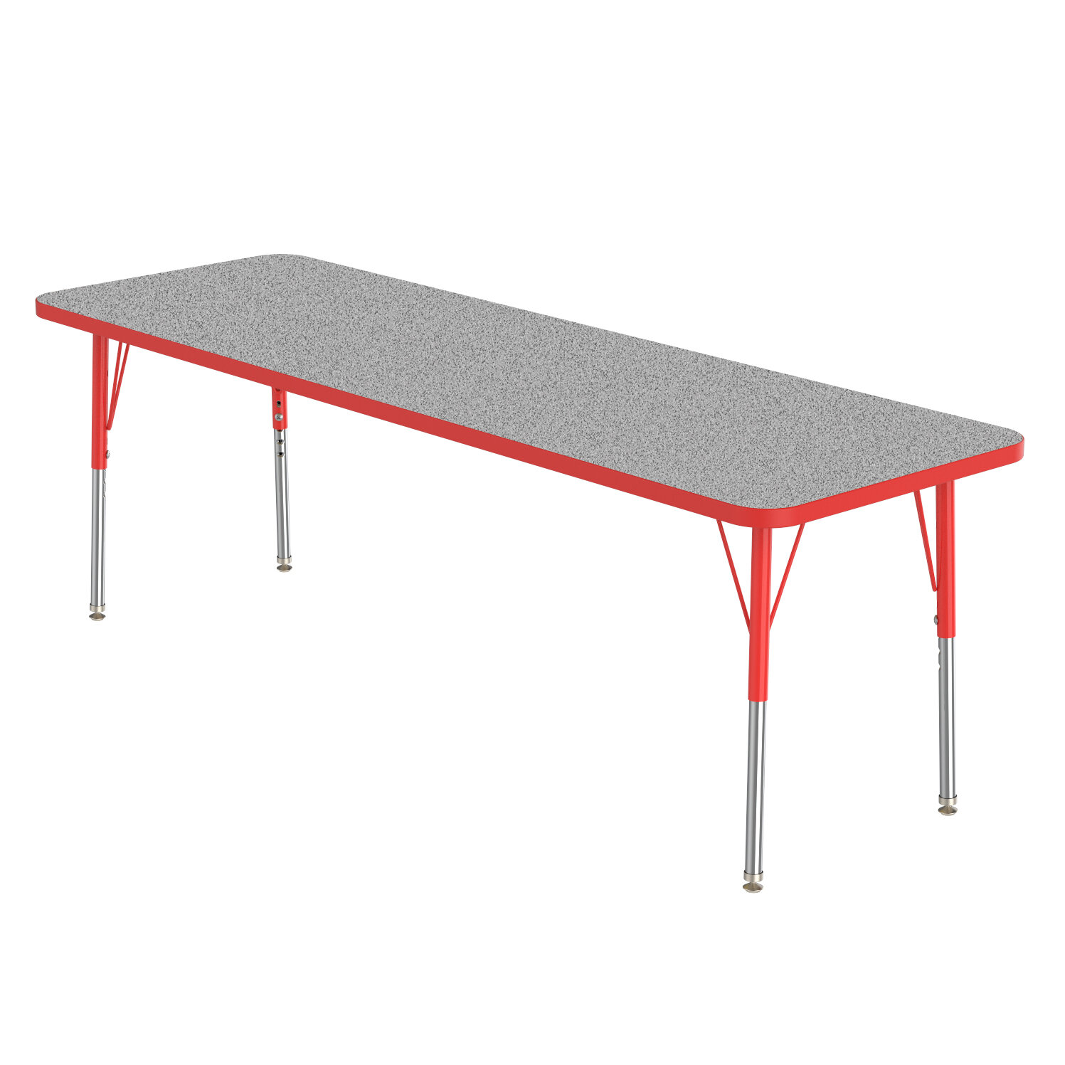 Norwood Commercial Furniture Adjustable-Height Rectangle Activity Table