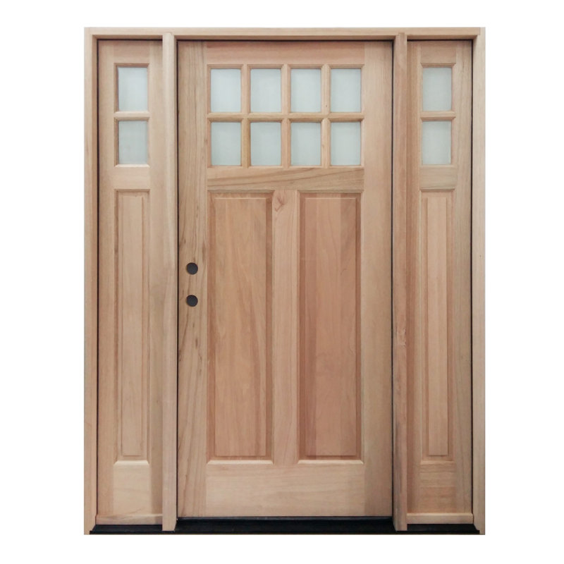 Royal Home Doors Exterior Unfinished Alder Prehung Front Entry Door Wayfair