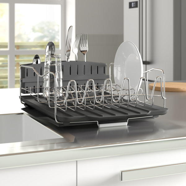 Belfry Kitchen Andrea 4 Piece Advantage Dish Rack Set Reviews Wayfair Co Uk
