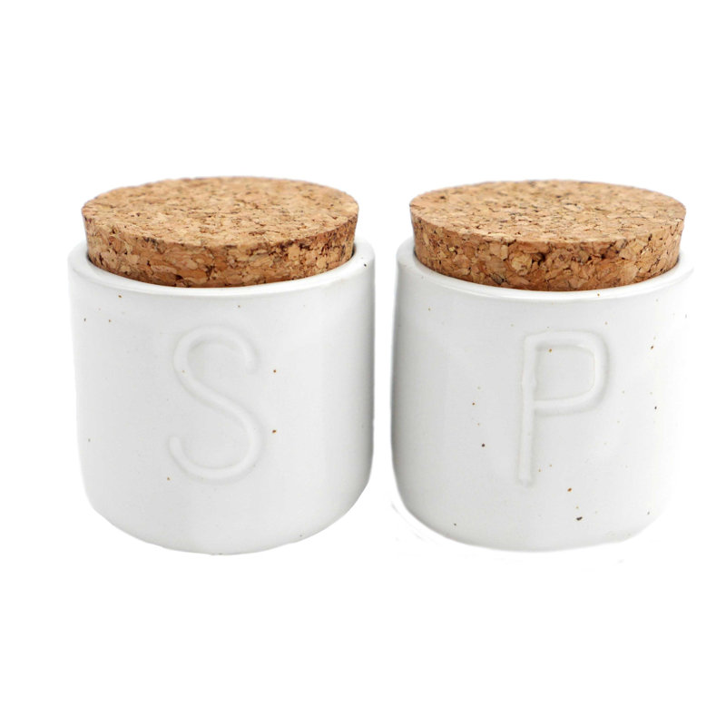 Floor 9 Pinch Pots Salt and Pepper Set Wayfair