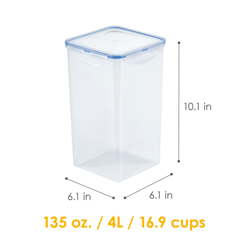 Lock Lock Easy Essentials Pantry Square Food Storage Container