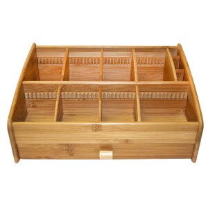 Bamboo Supplies Organizer