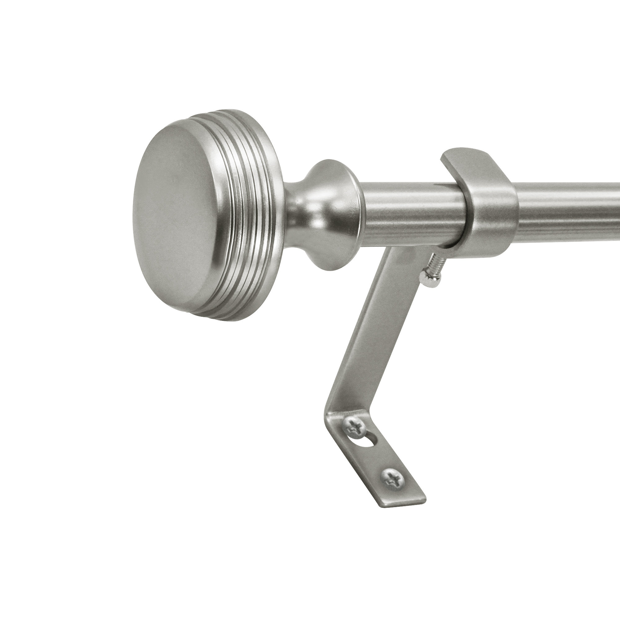Zora Core Curtain Knob Telescoping Drapery Rod Set Reviews