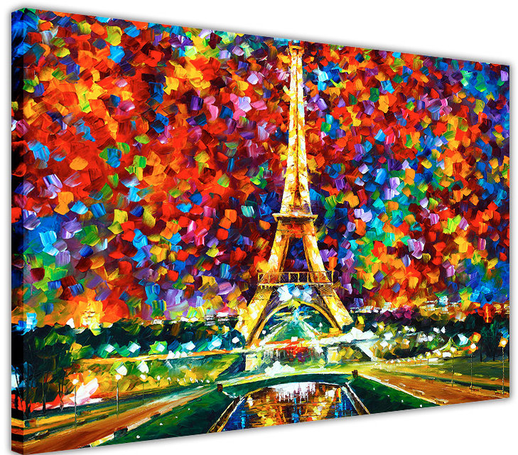 East Urban Home New Paris Of My Dreams By Leonid Afremov Painting Print On Wrapped Canvas Reviews Wayfair Co Uk Paris paintings by leonid afremov are imbued by these feelings. wayfair
