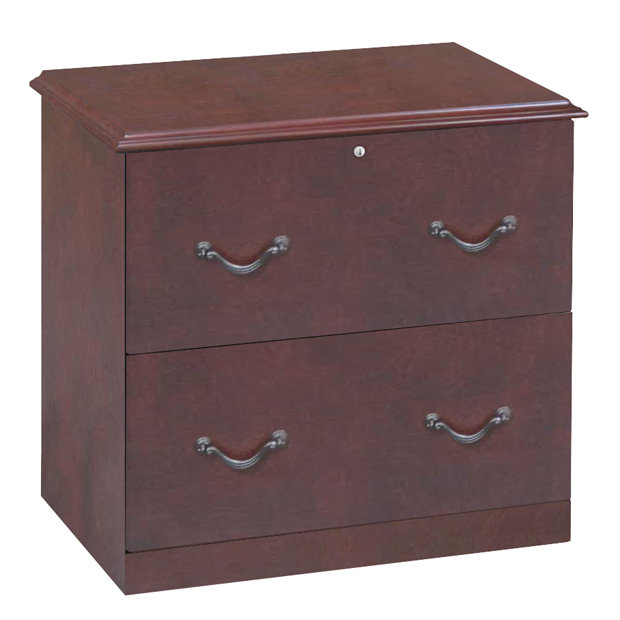 Red Barrel Studio Eichelberger 2 Drawer Lateral Filing Cabinet