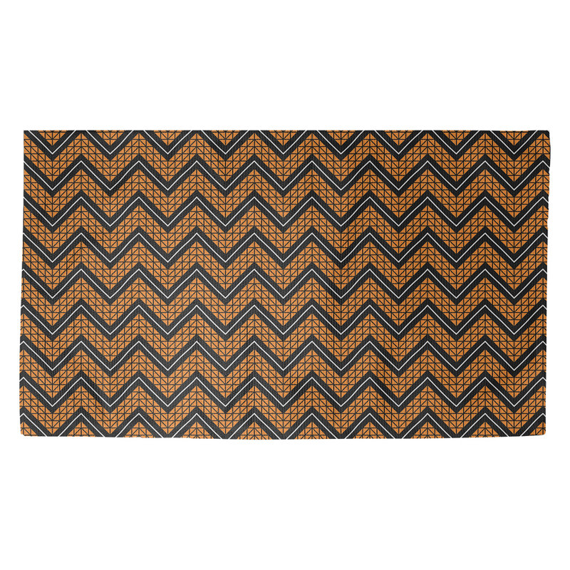 Brayden Studio Stephenie Chevron Brown Area Rug Wayfair