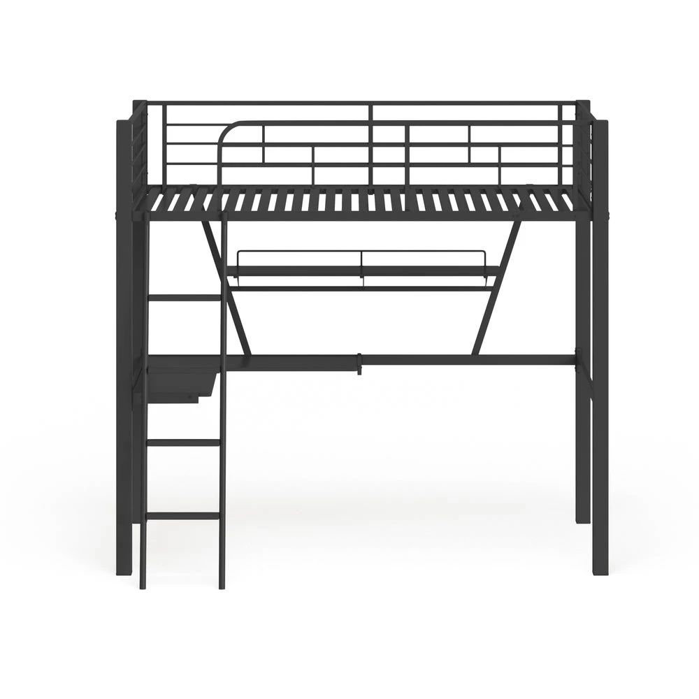 Isabelle & Max™ Guilliams Twin Platform Loft Bed with BuiltinDesk by