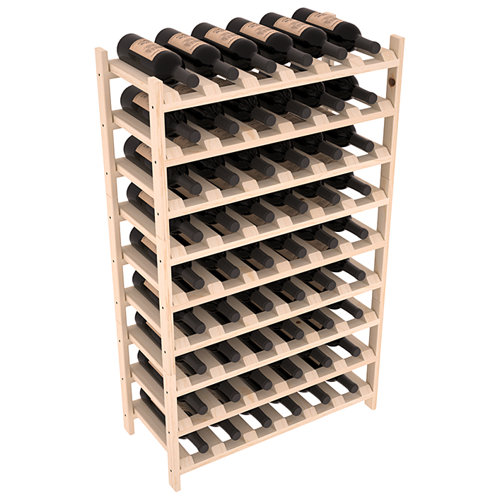 Red Barrel Studio Karnes 144 Bottle Floor Wine Bottle Rack Wayfair