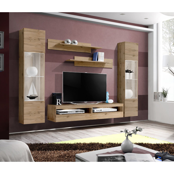 Lindberg Wall Mounted Floating Entertainment Center For Tvs Up To 70 Lindberg Wall Mounted Floating Entertainment Center For Tvs Up To 70