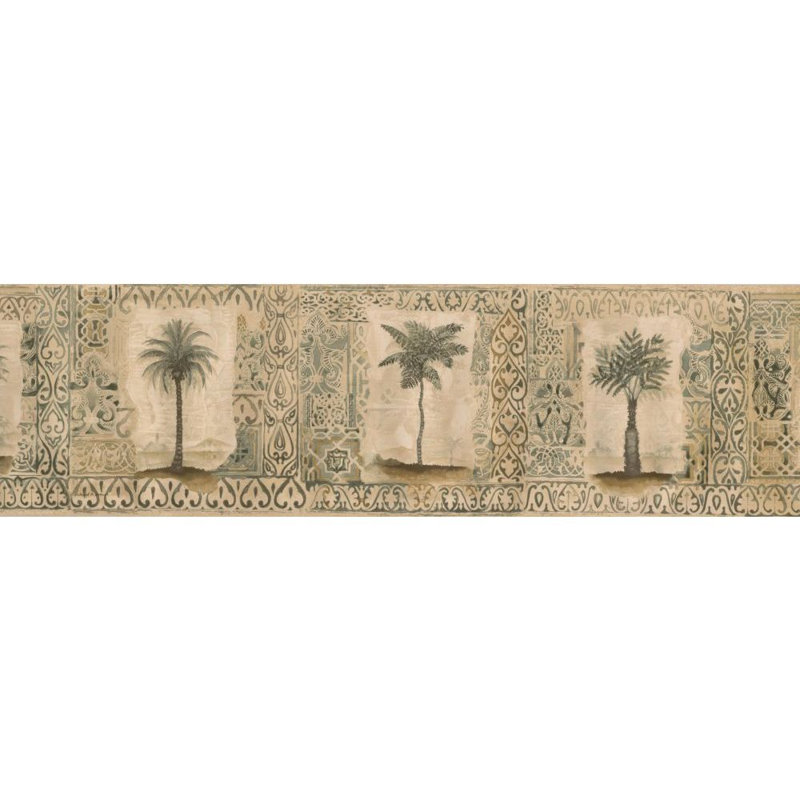 Bay Isle Home Herndon Tropical Palm Tree 15 L X 7 W Wallpaper Border Wayfair 57 results for palm tree wallpaper border. wayfair