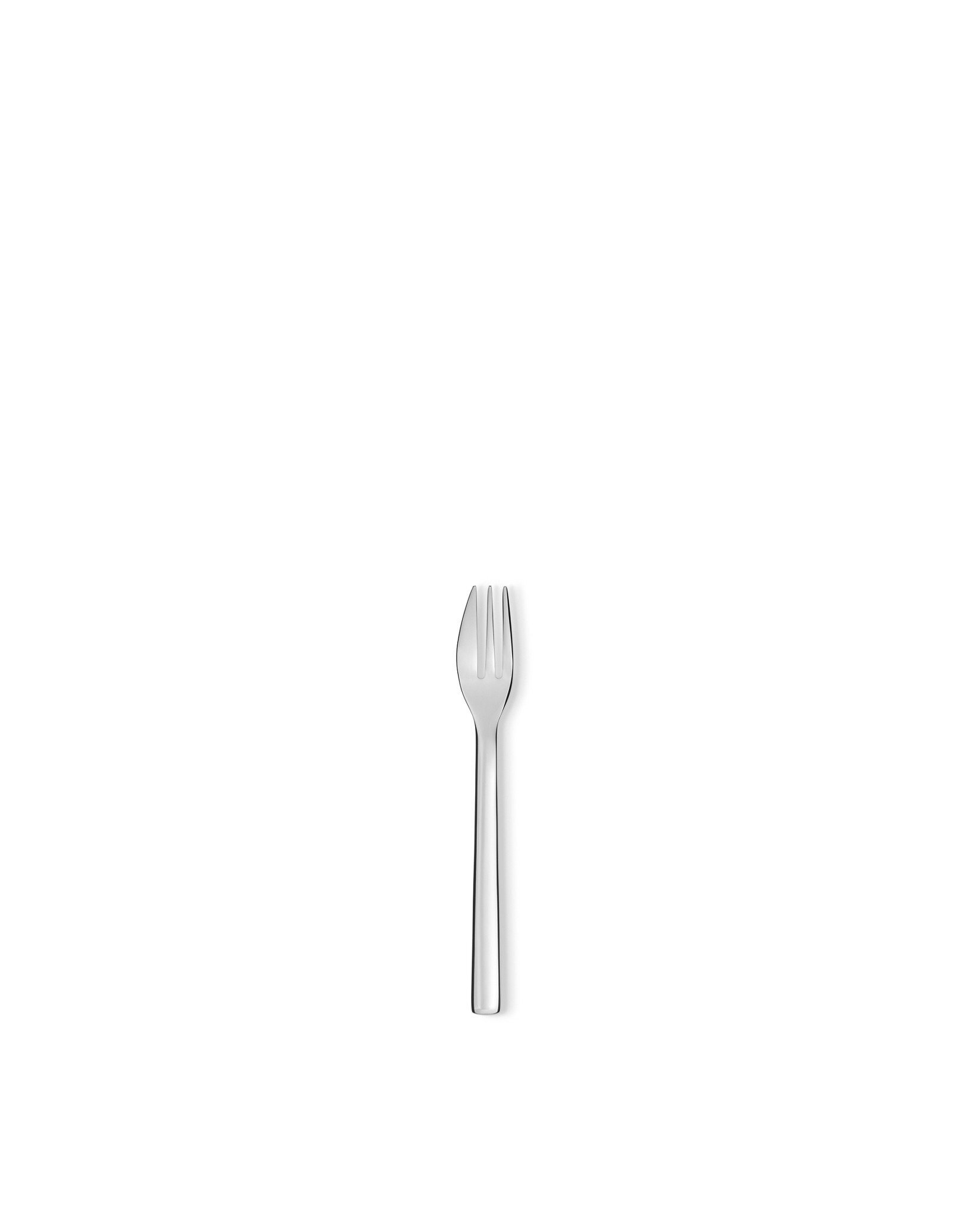 AlessiOvale Mirror Polished Table Forks in 18/10 Stainless Steel Set of 6 Silver 