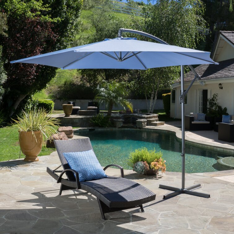 Latitude Run Cantilever Umbrella Reviews Wayfair