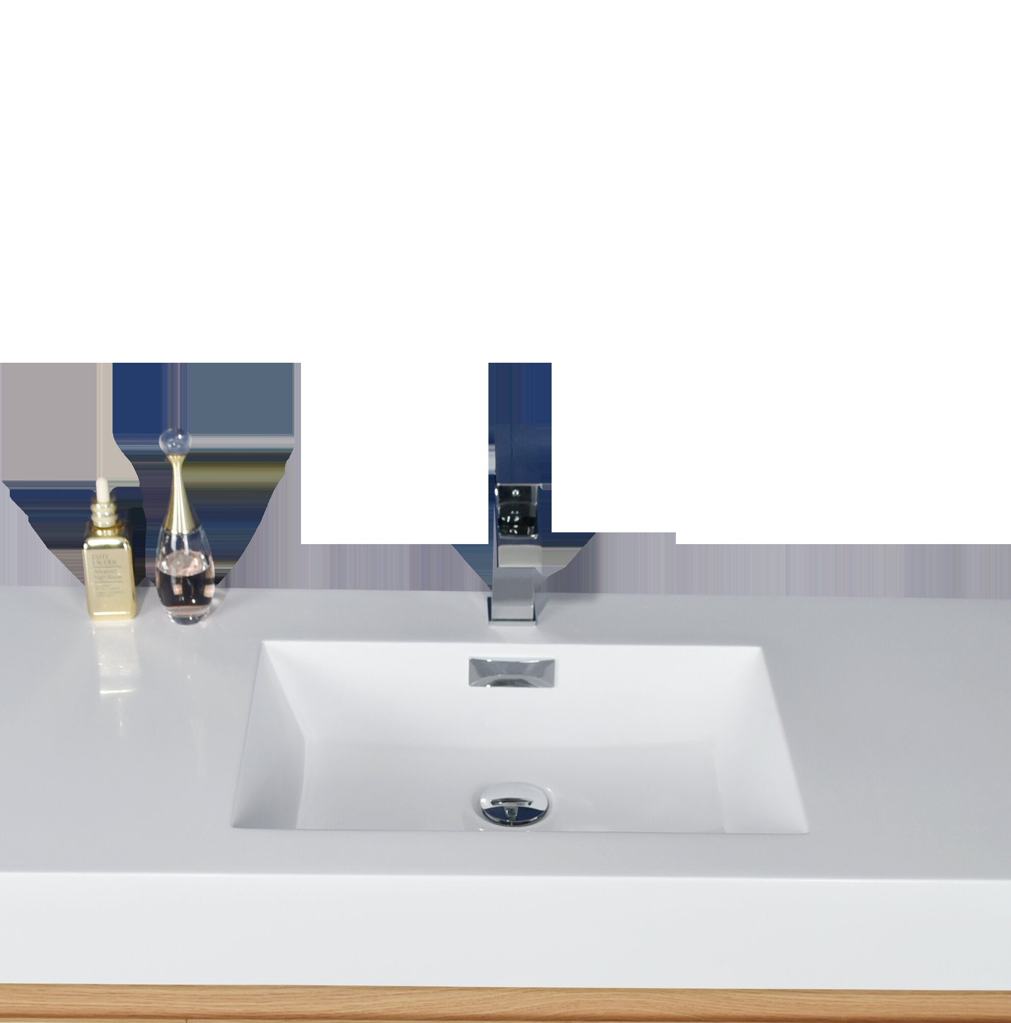 Morenobath 47'' Single Bathroom Vanity Top In White With Sink | Wayfair