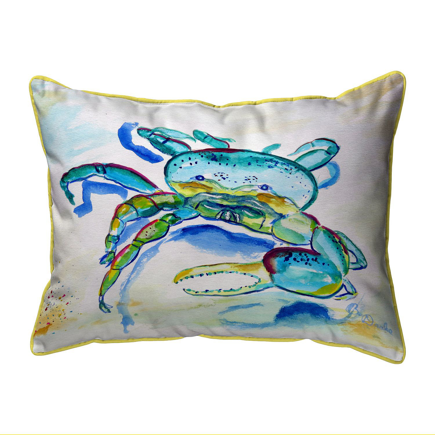Breakwater Bay Kylie Crab Zippered Indoor Outdoor Lumbar Pillow Wayfair