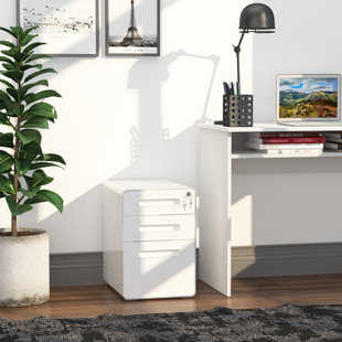 Studio Designs 51103 Calico File Cabinet White 