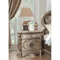 Nightstand With Marble Top Wayfair