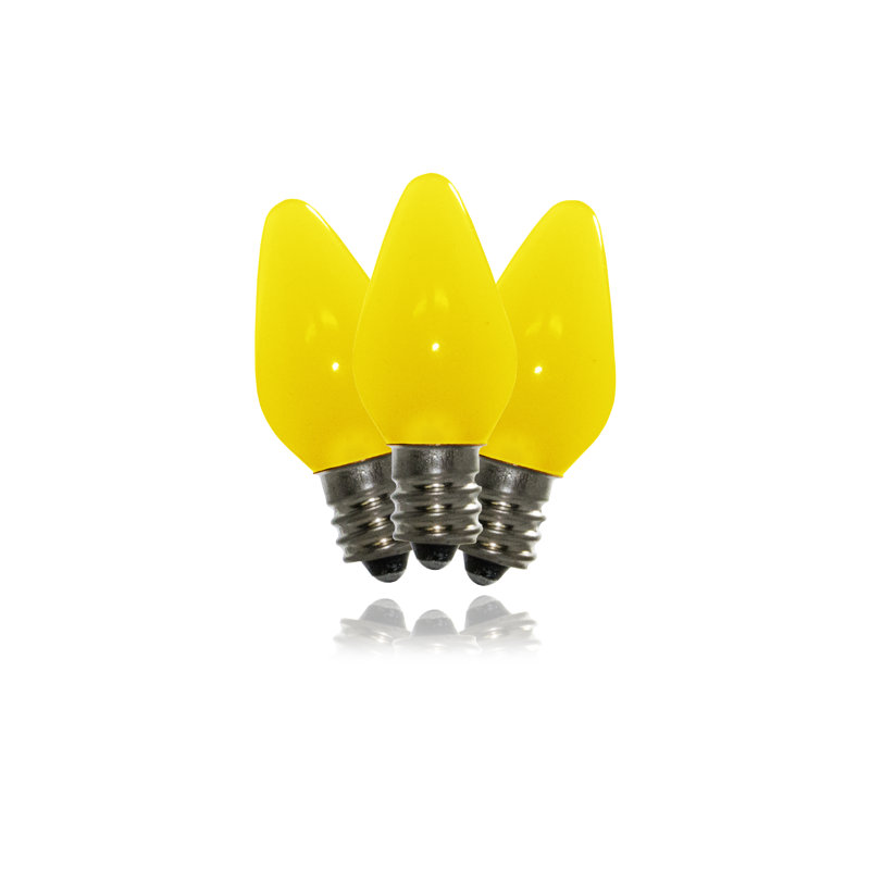 Queens Of Christmas 25 Watt Equivalent C7 Led Dimmable Light Bulb E12 Candelabra Base Wayfair