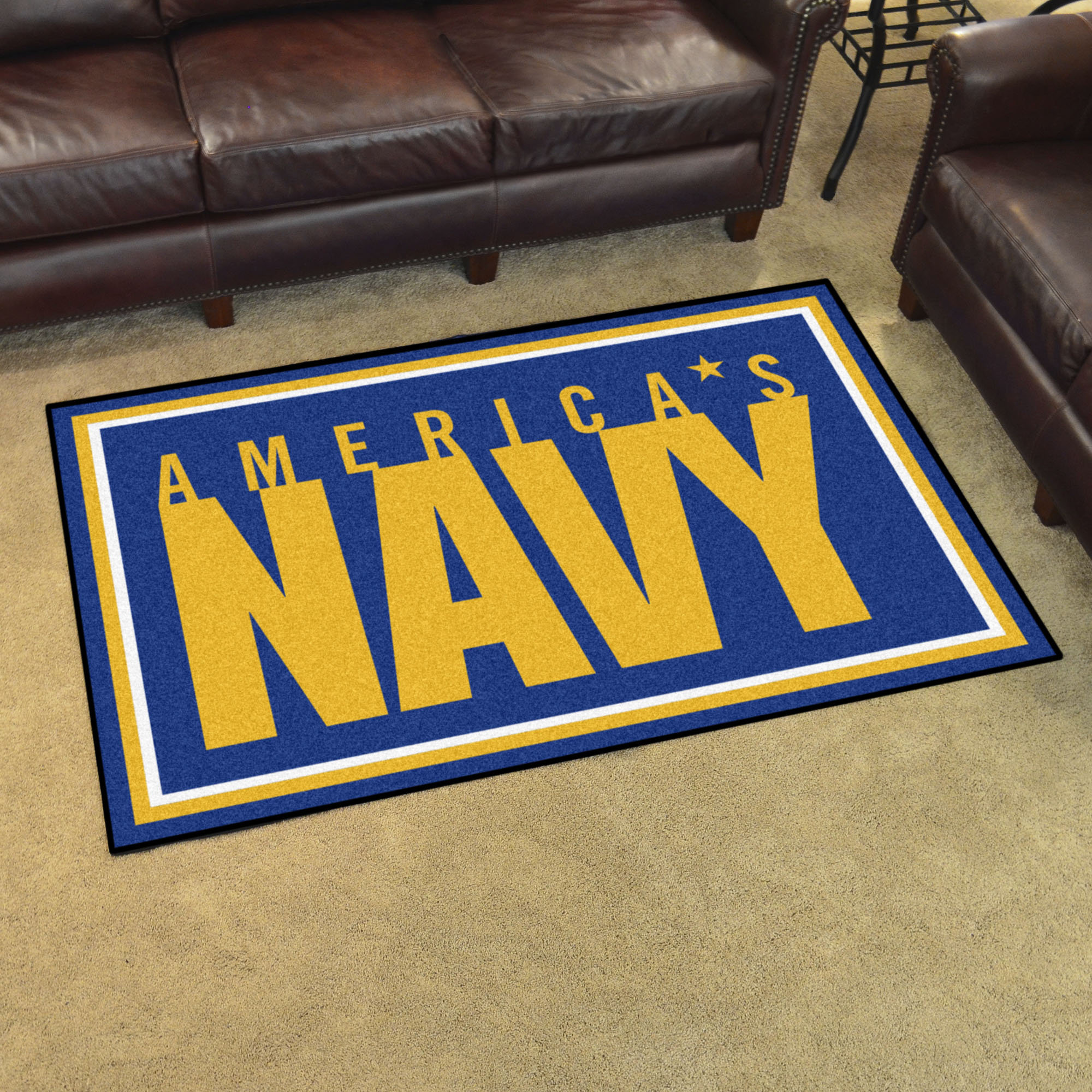 FANMATS MIL U.S. Navy NonSlip Outdoor Door Mat Wayfair