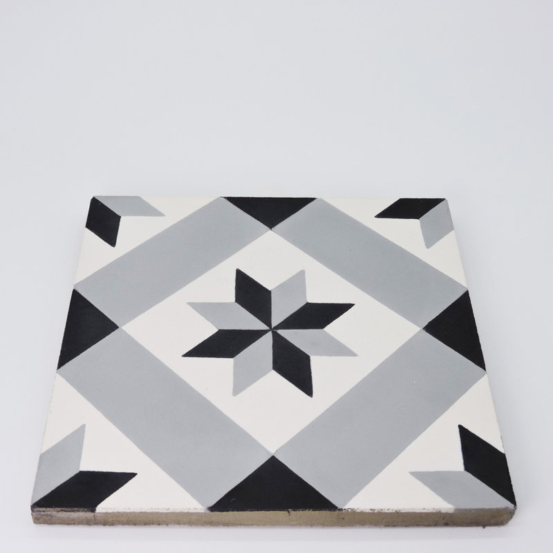Moroccan Mosaic Tile House Kotoubia Handmade 8 X 8 Cement Field Tile Wayfair