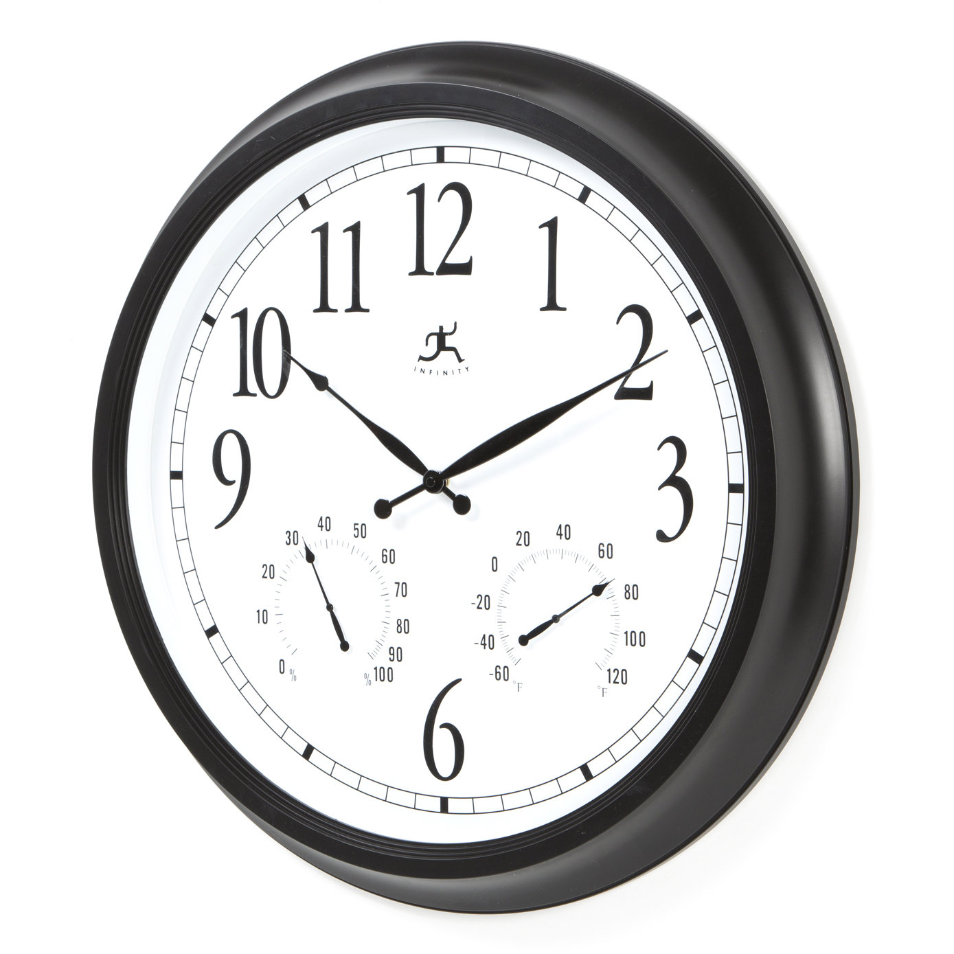 Wall Clocks You Ll Love Wayfair Black Oversized 24 Definitive Atomic Wall Clock