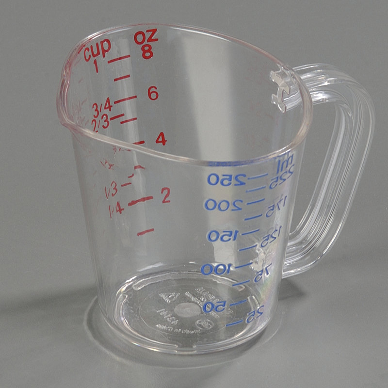 Carlisle Food Service Products 1 Cup Plastic Measuring Cup Wayfair