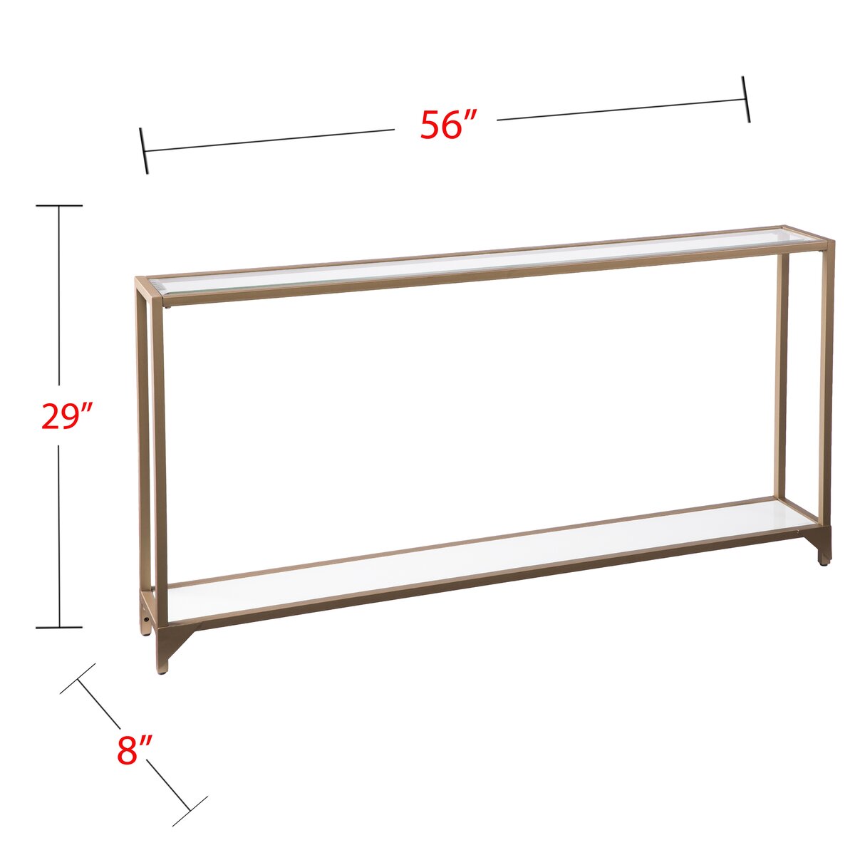 Mercer41 Charlie-Adam 56'' Console Table & Reviews | Wayfair