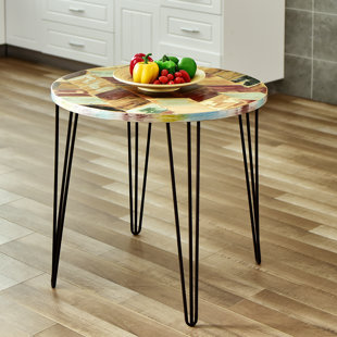 Go to store & view more images Dareau Reclaimed Wood End Table by Wrought Studio