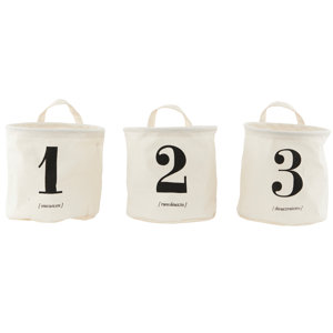 3-tlg. Ablagekorb-Set von House Doctor