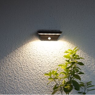 Levitt LED Solar Outdoor Sconce With Motion Sensor By Sol 72 Outdoor