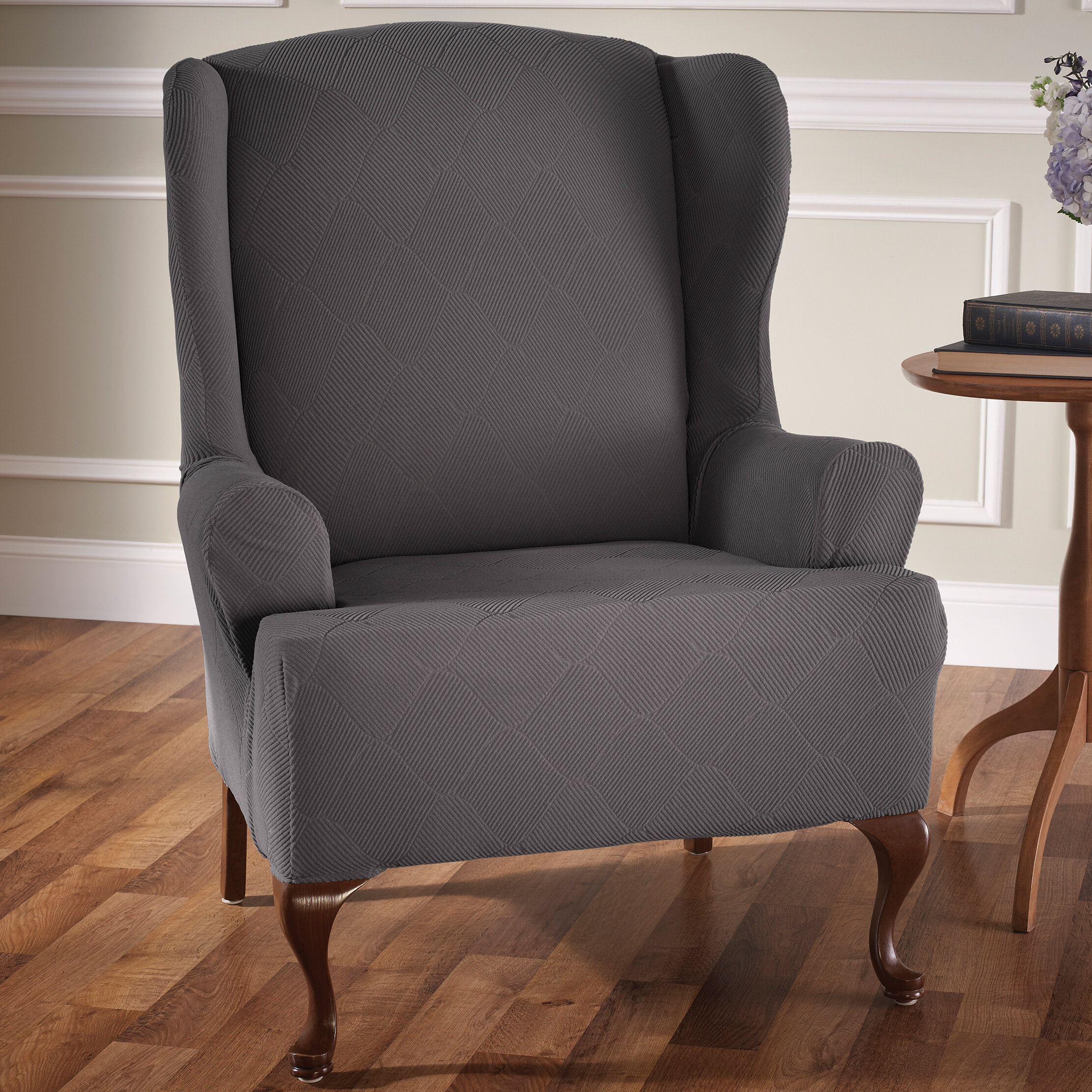 Small Wing Chair Slipcover Wayfair