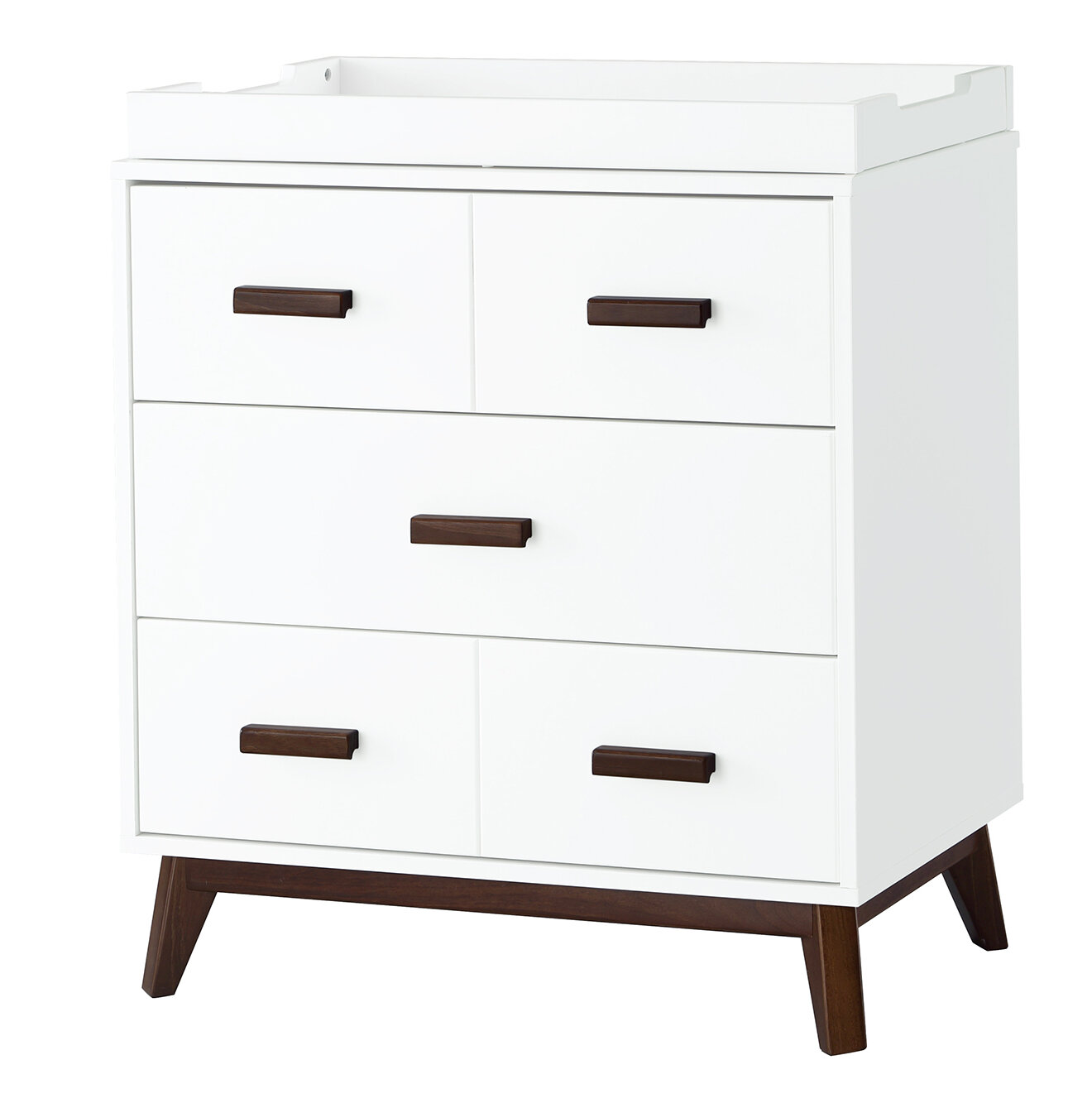 white changing table dresser