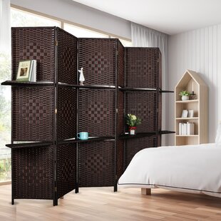Stylish Bedroom Fitting Room Privacy Screen Room Divider Foldable 4 6 Leaf 