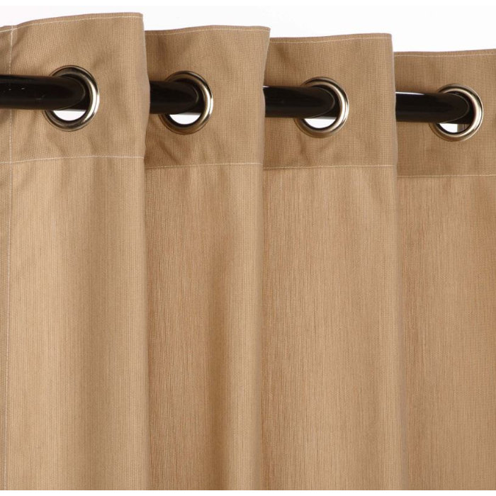 Latitude Run Lainez Sunbrella Outdoor Single Curtain Panel
