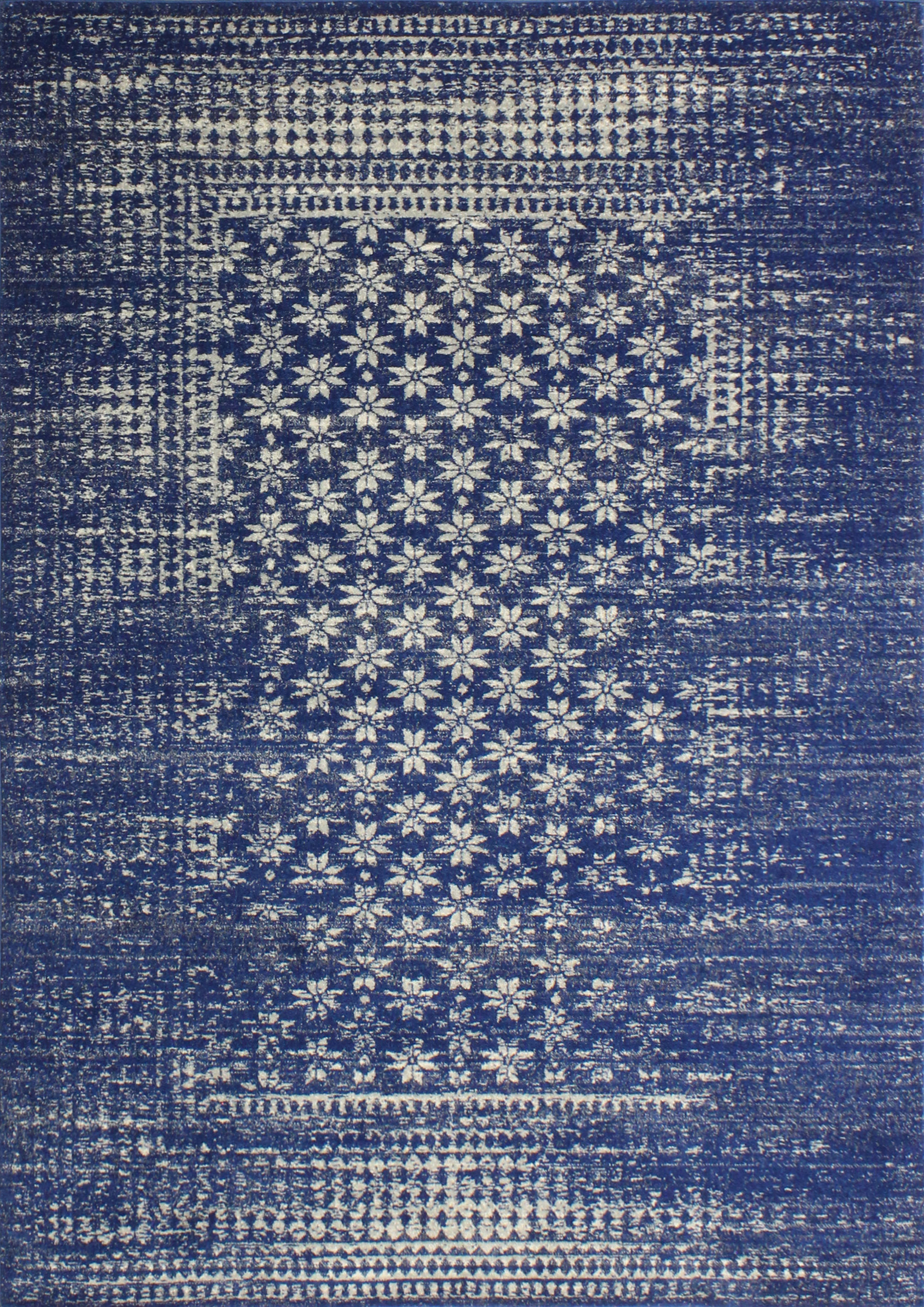 Langley Street Melvin Machine Woven Polypropylene Dark Blue Area Rug Langley Street Melvin Machine Woven Polypropylene Dark Blue Area Rug Reviews Wayfair