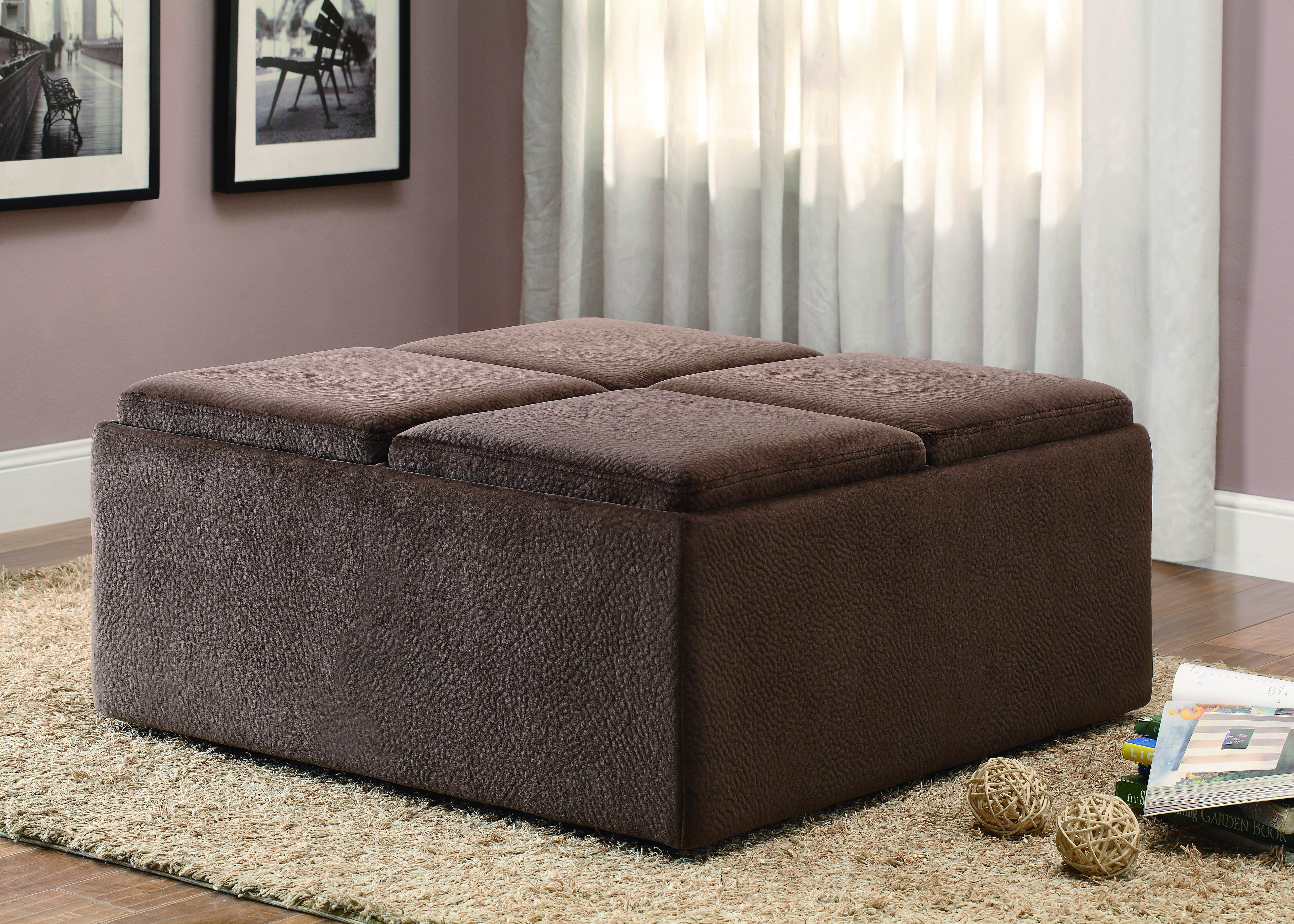 Latitude Run Aswathanarayanan Storage Ottoman Reviews Wayfair