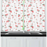 Strawberry Curtains Wayfair